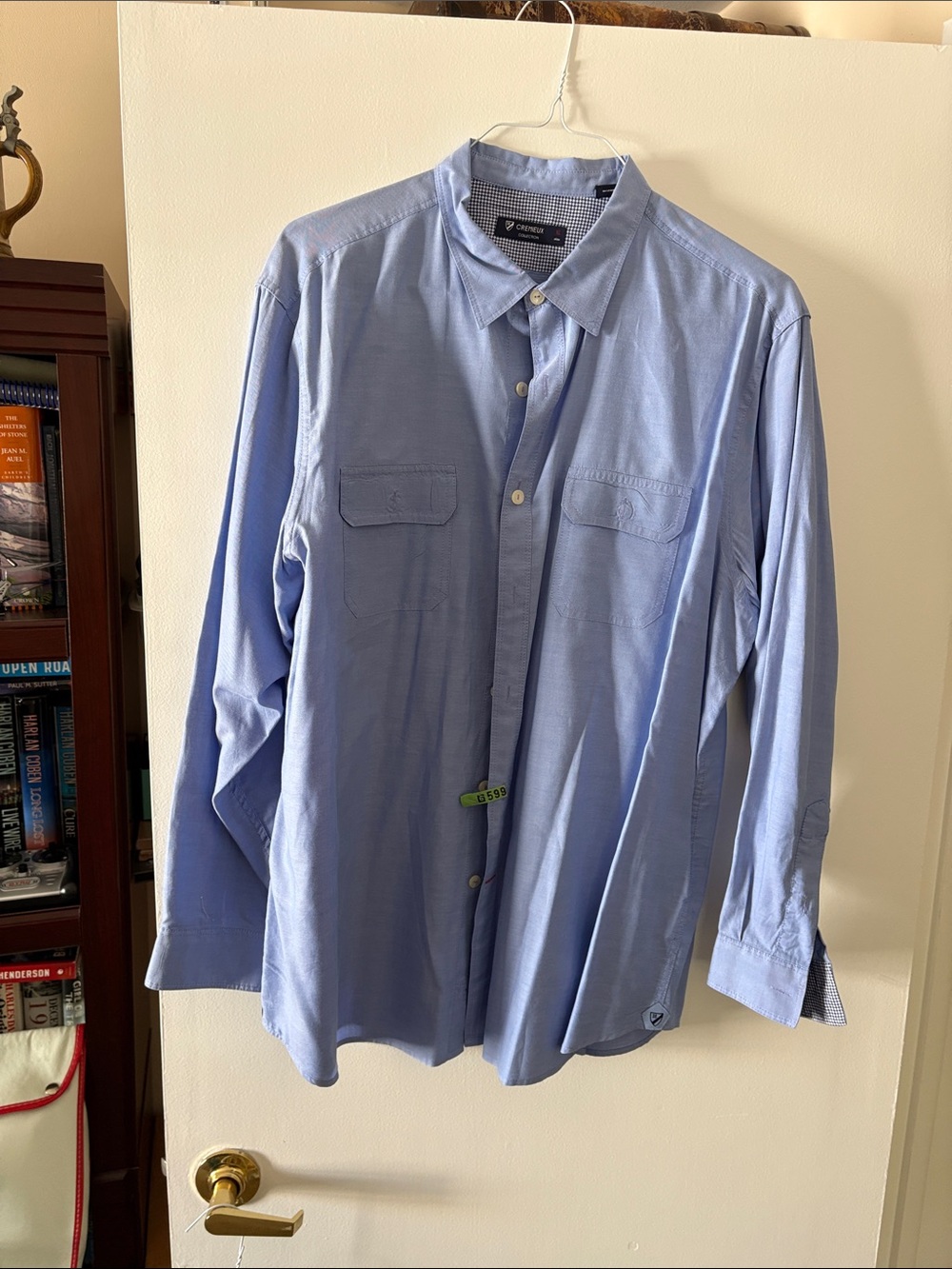 Daniel Cremieux Light Blue Men's Button-Up Dress Shirt